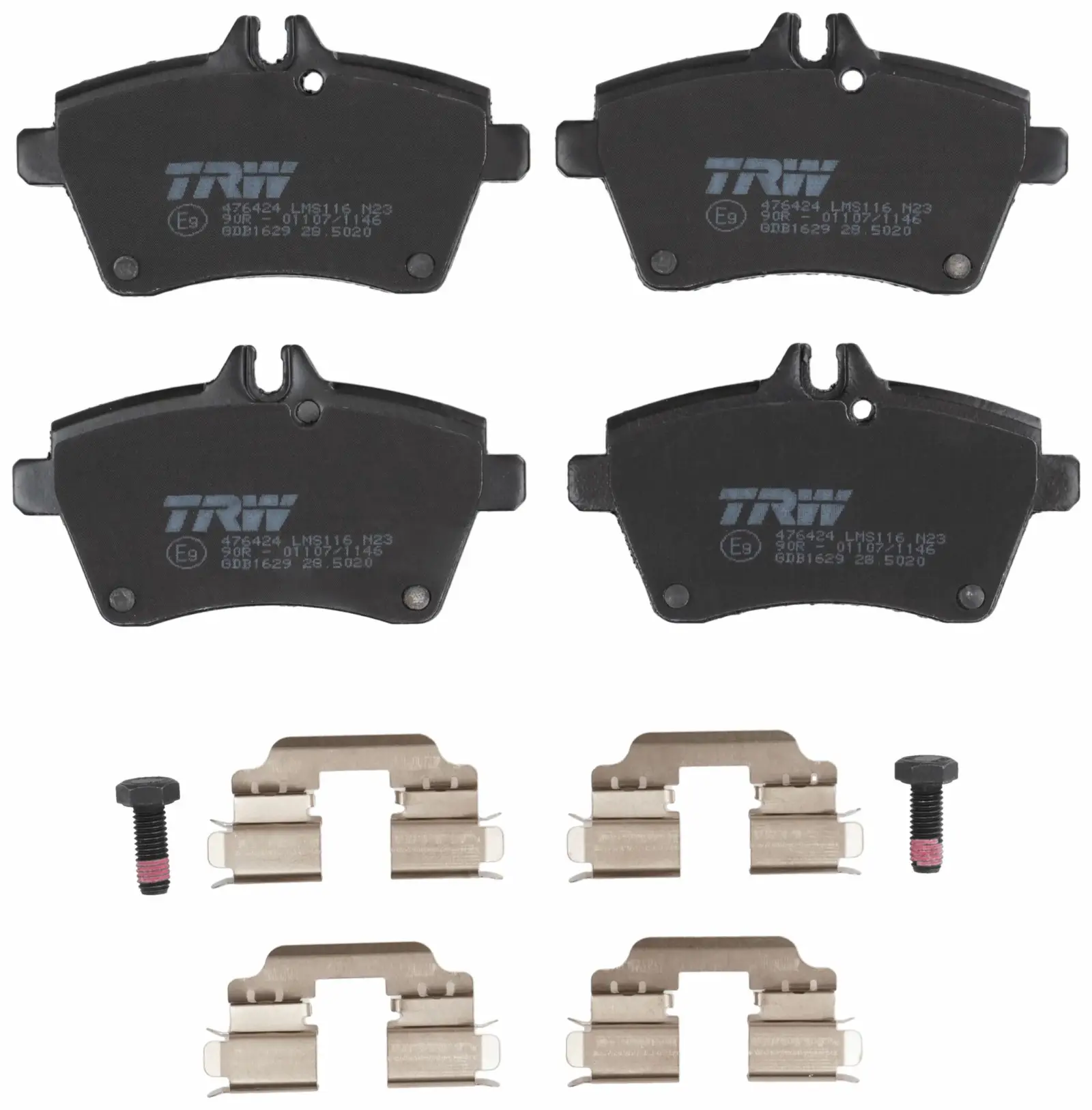 Mercedes A-Class W169 A 150 M266 Front Brake Pads