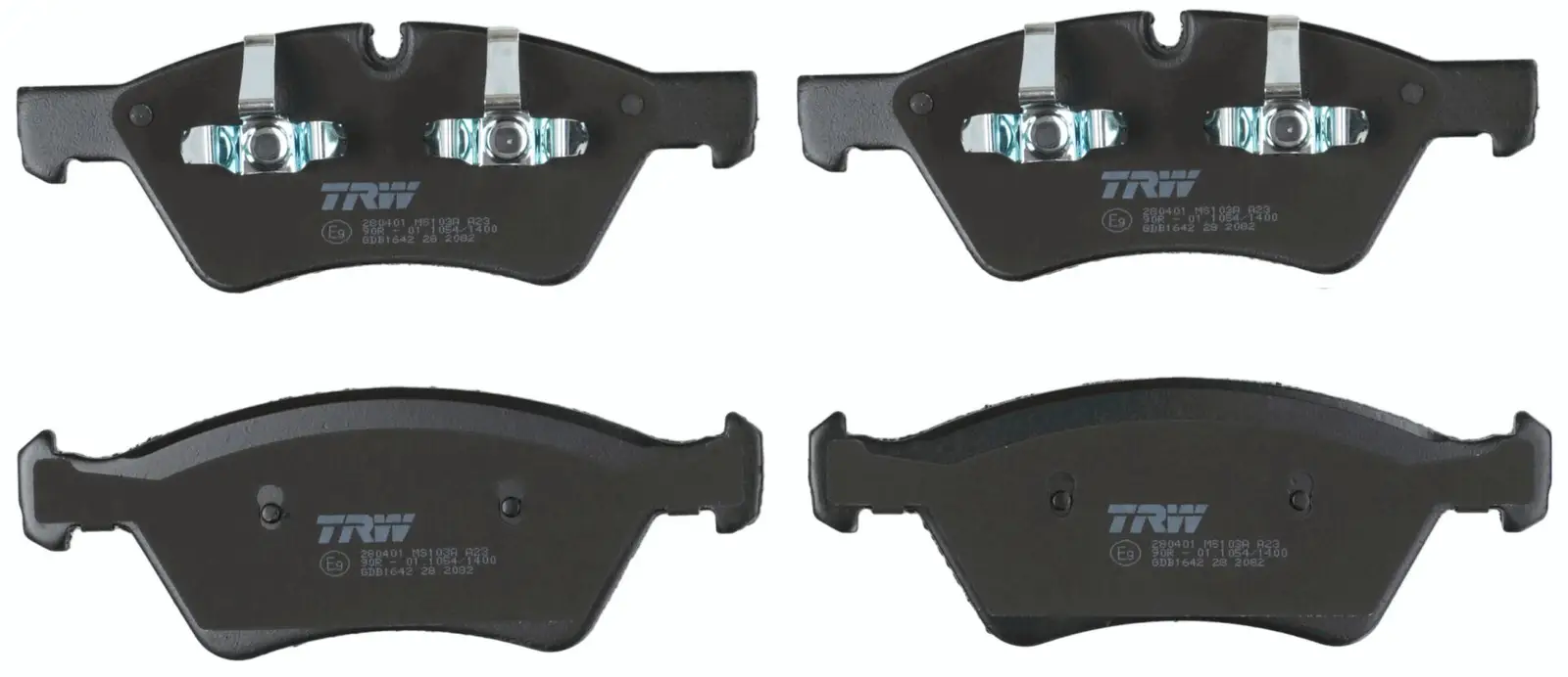 Mercedes W164 ML 320 CDI Front Brake Pads | TRW GDB1642