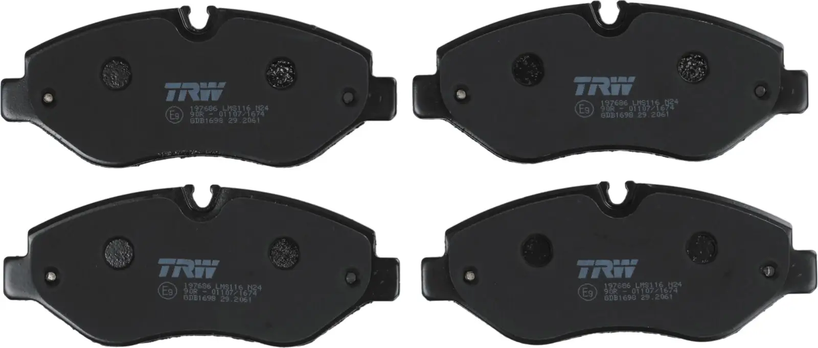 Mercedes Vito III 447 Front Brake Pads | TRW GDB1698