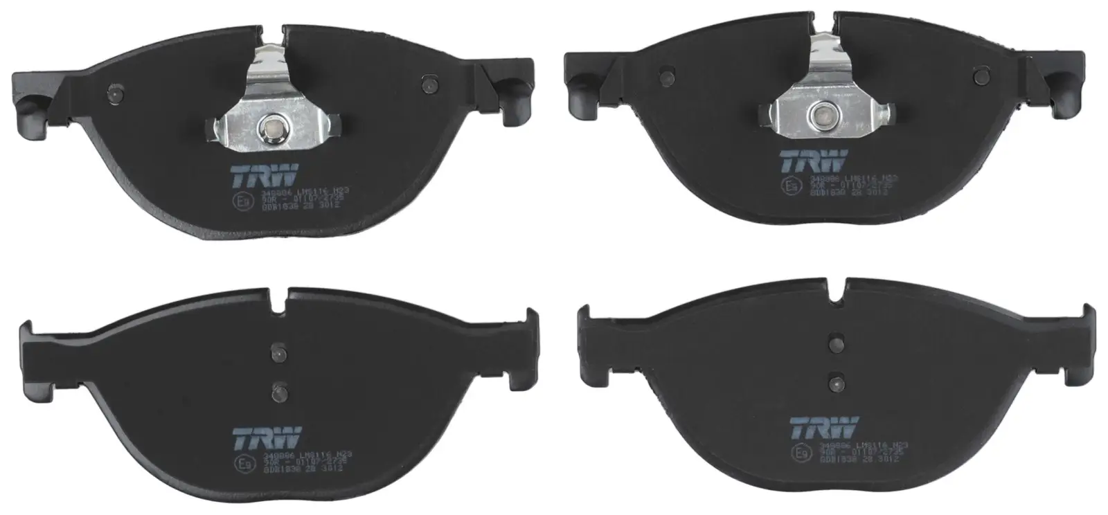 BMW 7 Series F01 740d N54 Front Brake Pads | TRW GDB1838