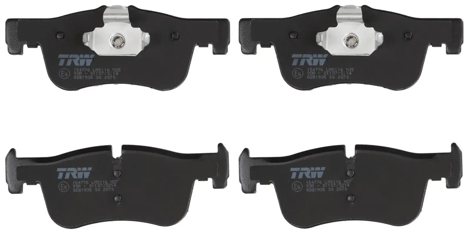 BMW 1 Series F20 116d B37 Front Brake Pads | TRW