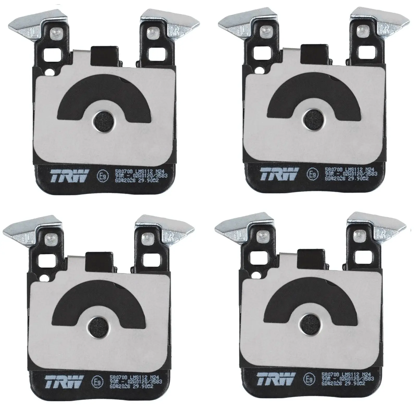 BMW 1 Series F20 116d N47 Rear Brake Pads | TRW GDB2028
