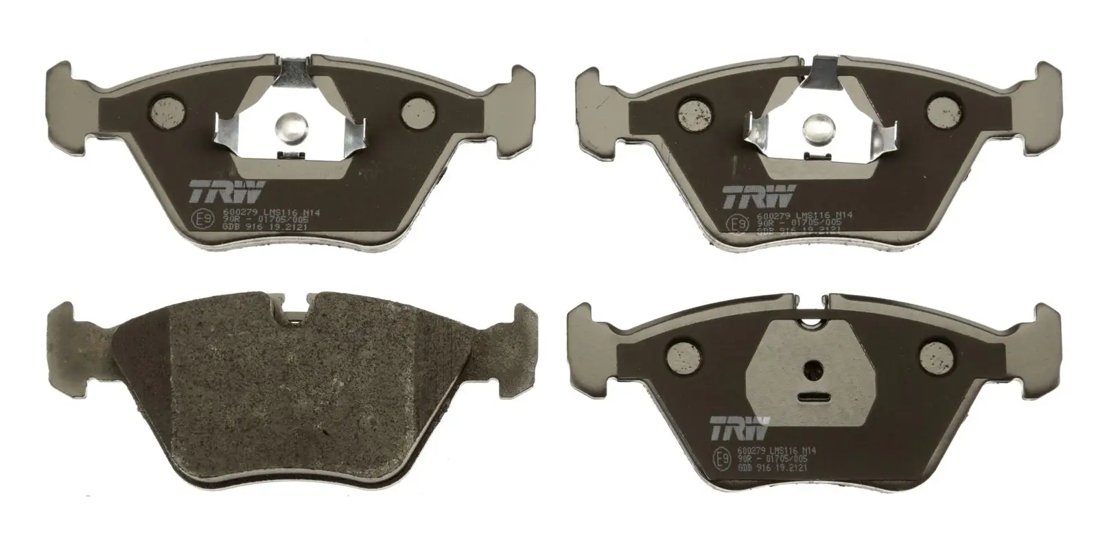 BMW E36 3.2i S54 Front Brake Pads | TRW GDB916