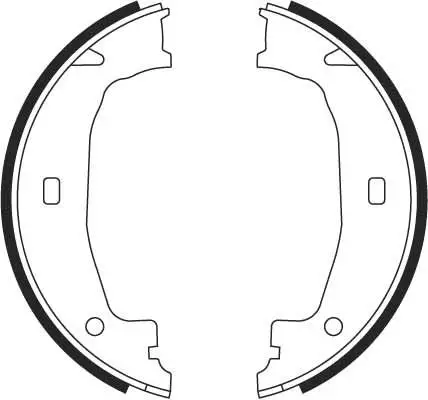 BMW E90 320d Rear Brake Shoe | TRW GS8432
