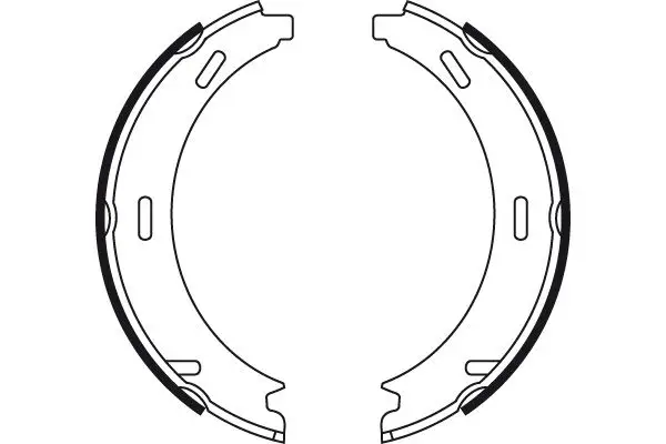 Mercedes W209 CLK 200 CGI Rear Brake Pads | TRW GS8481