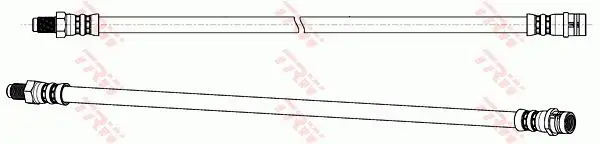 Mercedes C-Class W204 C 250 Front Brake Hose | TRW PHB573
