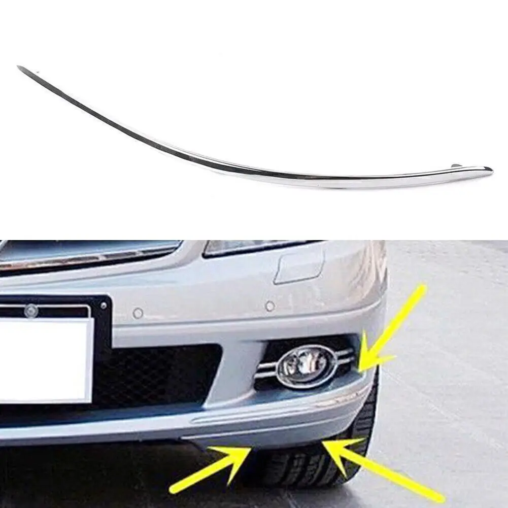 Mercedes C Series W204 Front Bumper Chrome Trim Left 2007-2011 | CARTEK TPMRD0120