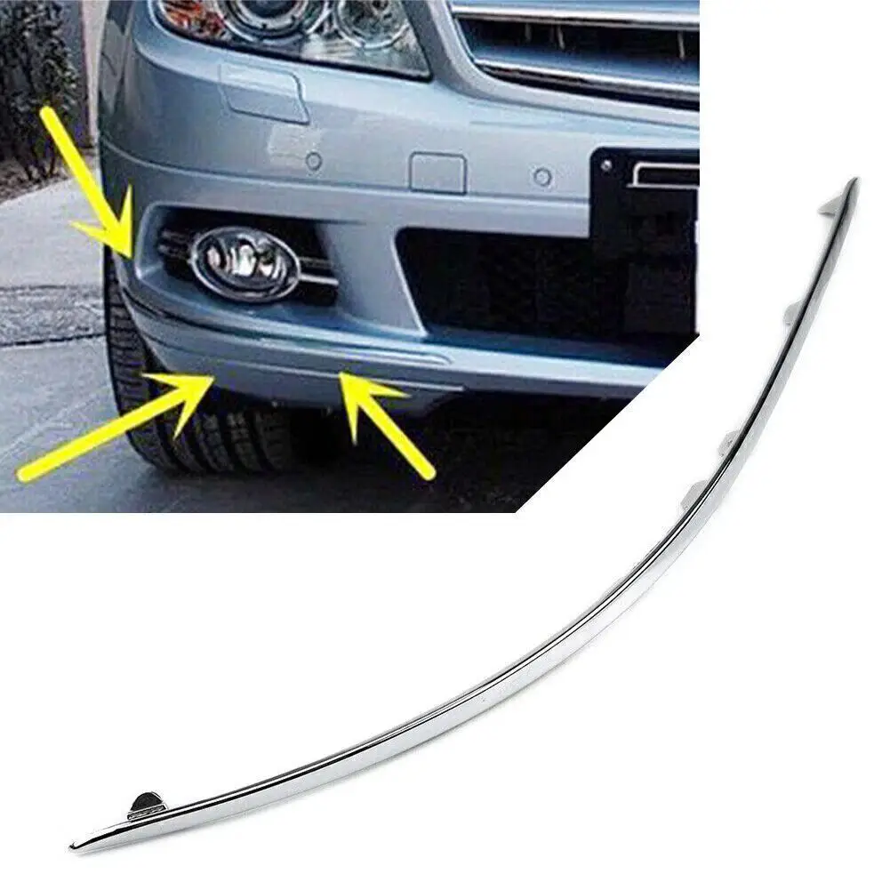 Mercedes C-Class W204 Front Bumper Trim Right 2007-2011