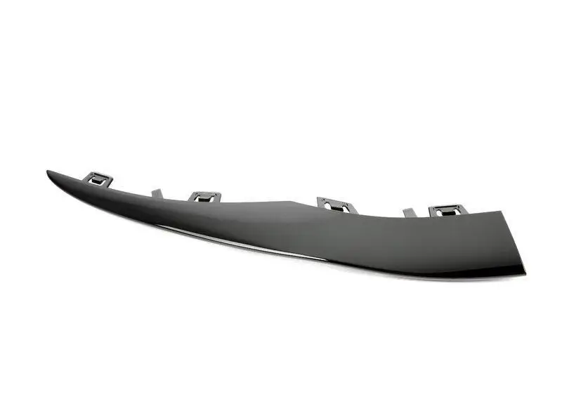 Mercedes C-Class W205 Black Lower Bumper Spoiler Left