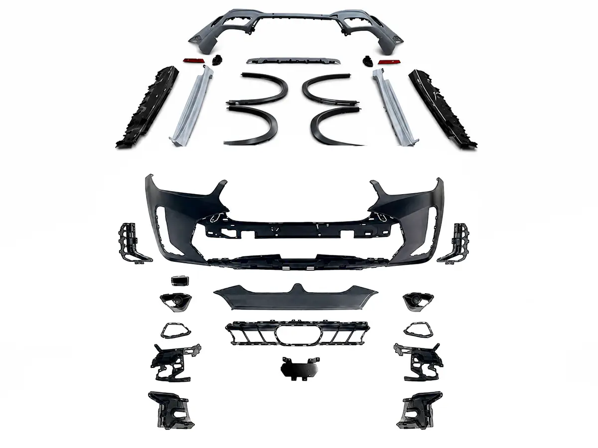 BMW X6 Serisi G06 2019- Gövde Kiti Arka:PDCli, ACCli Araç, <OO-OO> Egz.Çıkışlı, Mrşp-li, Dodikler -X6M- 2023- | WENDER BA0062201