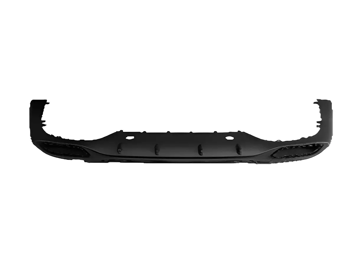 Mercedes C Serisi W206 2020- Tampon Difüzörü Arka; Çift Egzoz Çıkışlı | WENDER MA2068854503