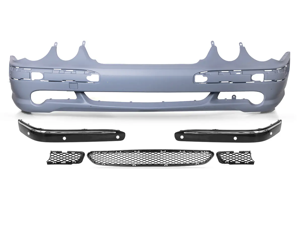 Mercedes E Serisi W210 1996-2002 Komple Tampon Ön, Park Sensörlü | WENDER MA2108852525S3