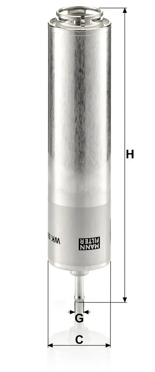BMW 3 Series E90/E91 318 d M47 Fuel Filter | MANN WK 5001