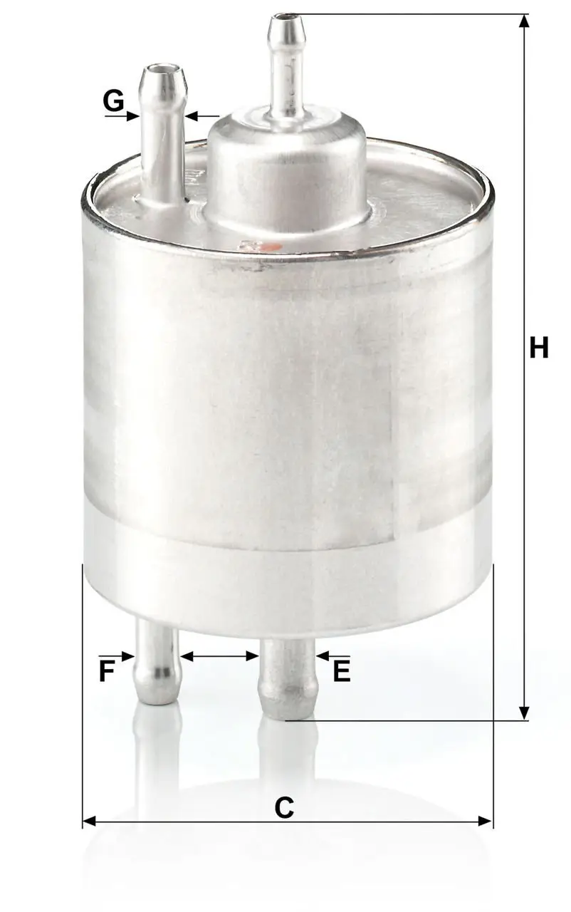 Mercedes A-Class W168 Fuel Filter | MANN WK711/1