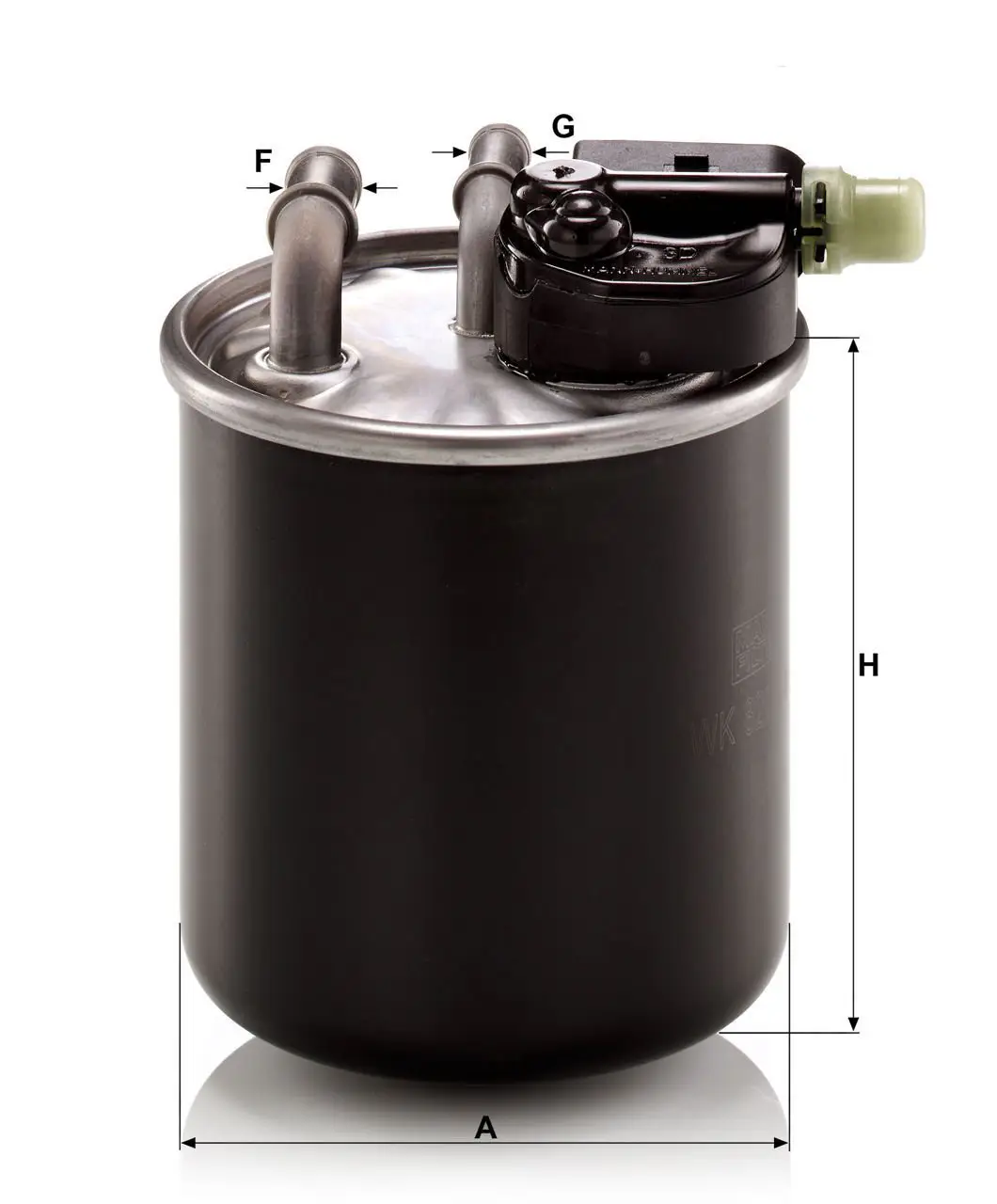 Mercedes GL X164 GL 350 CDI BlueTEC Fuel Filter | MANN