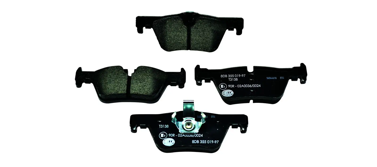 BMW 1 Serisi F20 Fren Balatası Arka | HELLA 8DB 355 019-971