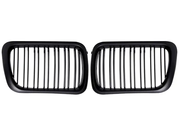 BMW 3 Series E36 1991-1998 Grille Set Matte Black WENDER BA0363196
