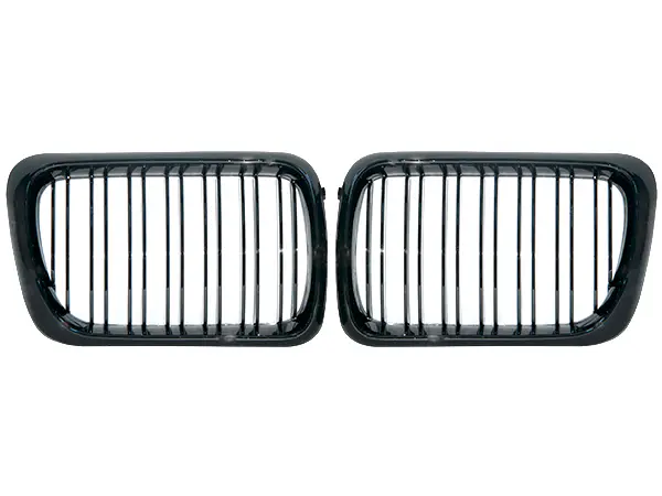 BMW 3 Series E36 1991-1998 Grille Set Piano Black WENDER BA0363198