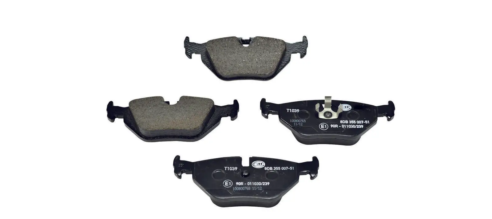 BMW 3 Serisi E36 Fren Balatası Ön | HELLA 8DB 355 007-511