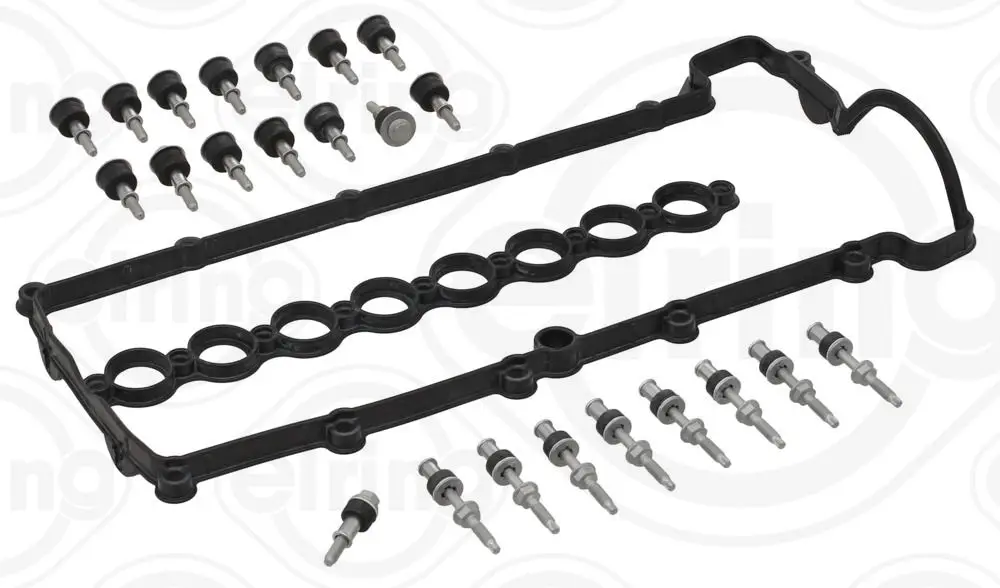 BMW E46 M47 Valve Cover Gasket Set | ELRING 166.260