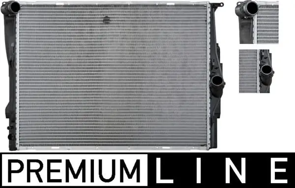 BMW 3 Series E90 N43 Water Radiator | MAHLE CR 1087 000P