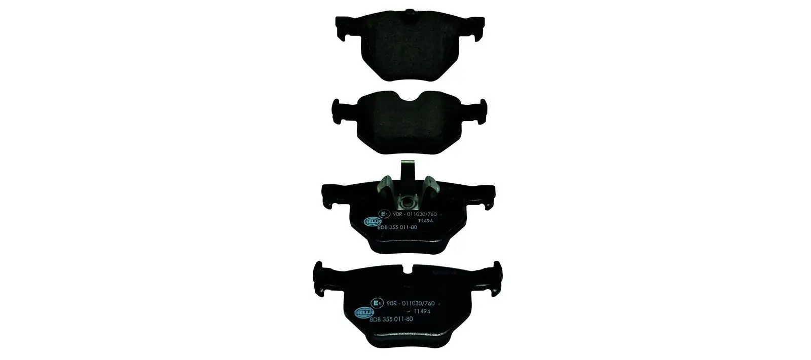 BMW X1 Serisi E84 Fren Balatası Arka | HELLA 8DB 355 011-801