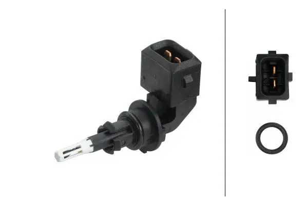 BMW X5 Series E70 M57 Intake Air Temperature Sensor | HELLA 6PT 009 109-351