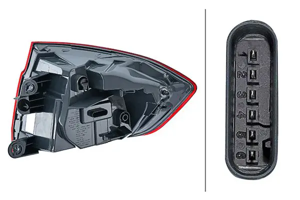 BMW 3 Serisi F30 Stop Lambası LED Sol | HELLA 2SD 012 147-411