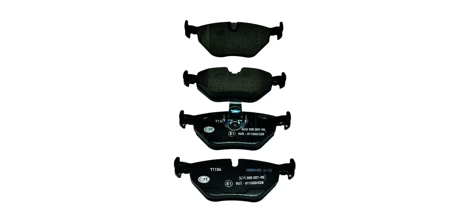 BMW 5 Serisi E39 Fren Balatası Ön | HELLA 8DB 355 007-981