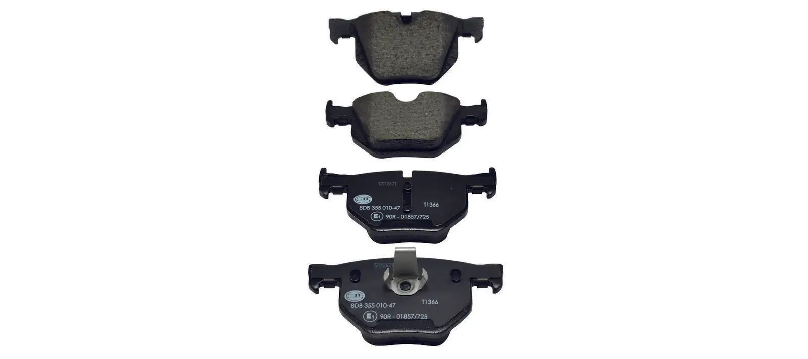 BMW 5 Serisi E60 Fren Balatası Arka | HELLA 8DB 355 010-471