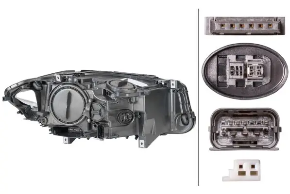 BMW 5 Serisi F10 Far Bi-Xenon Sol | HELLA 1ZS 010 131-651
