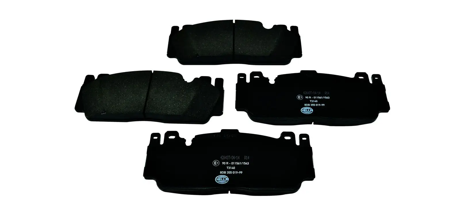 BMW 5 Serisi F10 Fren Balatası Arka | HELLA 8DB 355 019-991