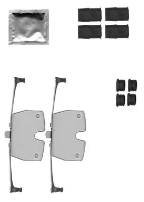 BMW 5 Serisi F10 Fren Kaliper Yayı | HELLA 8DZ 355 205-441