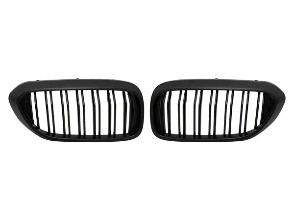 BMW 5 Series G30 2016-2018 Grille Set Matte Black WENDER BA2303195
