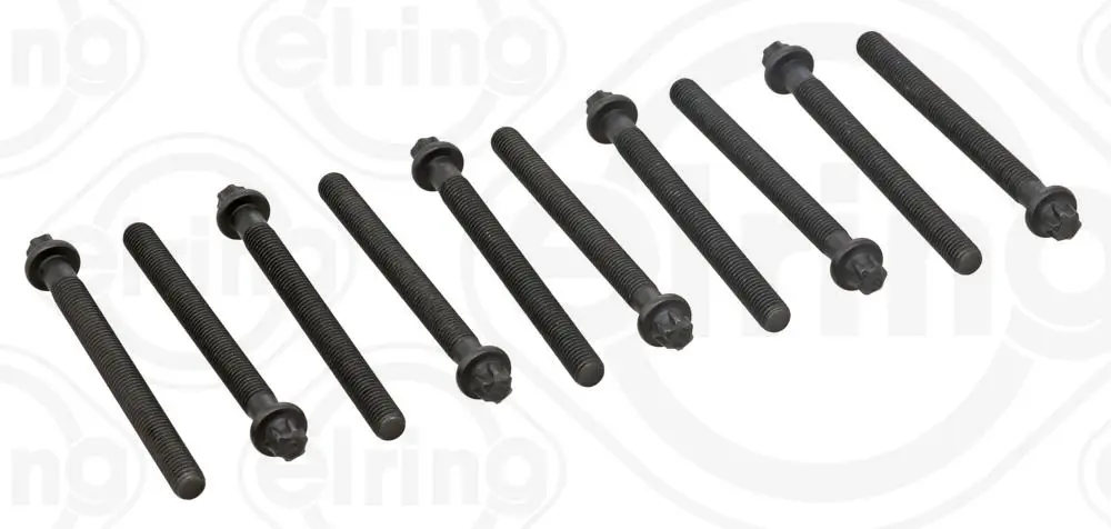 BMW 5 Series E39 M62 Cylinder Cover Bolt Set | ELRING 802.790