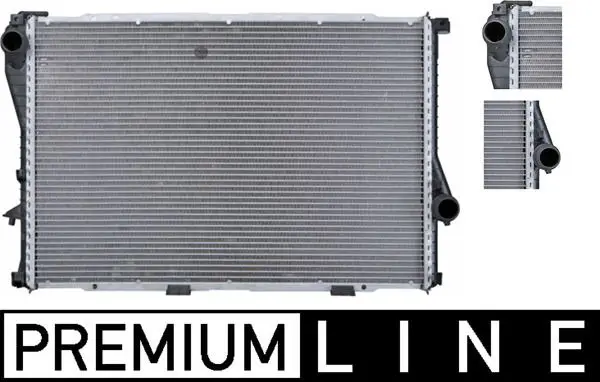 BMW 5 Serisi E39 M62 Su Radyatörü | MAHLE CR 298 000P