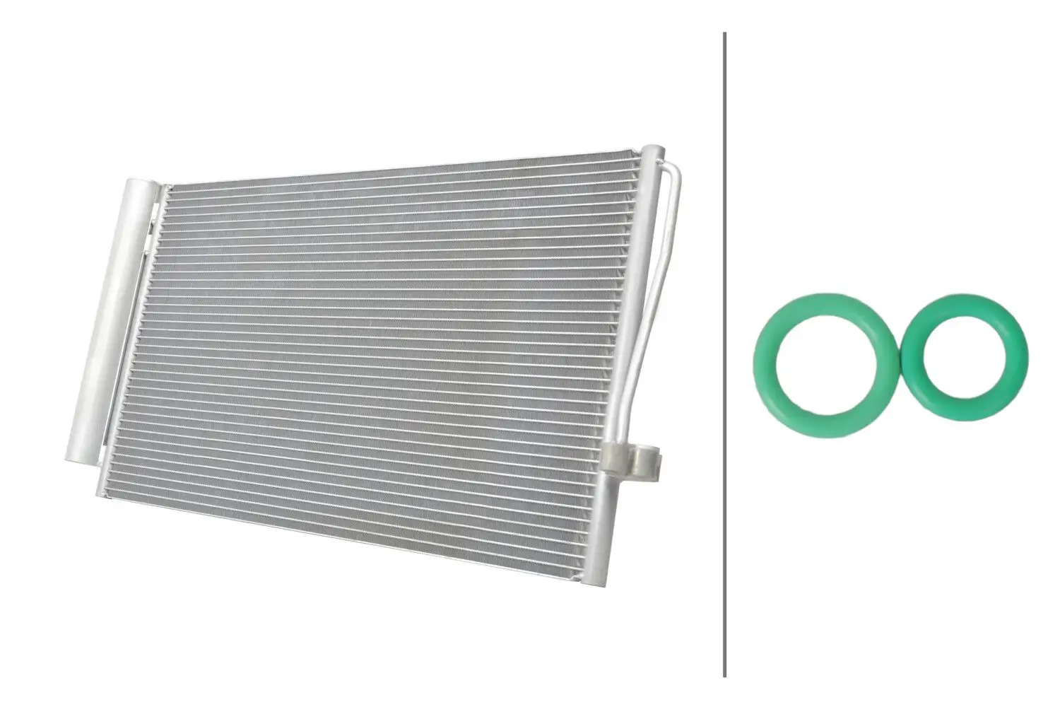 BMW 5 Series E60 N47 A/C Radiator | HELLA 8FC 366 220-481