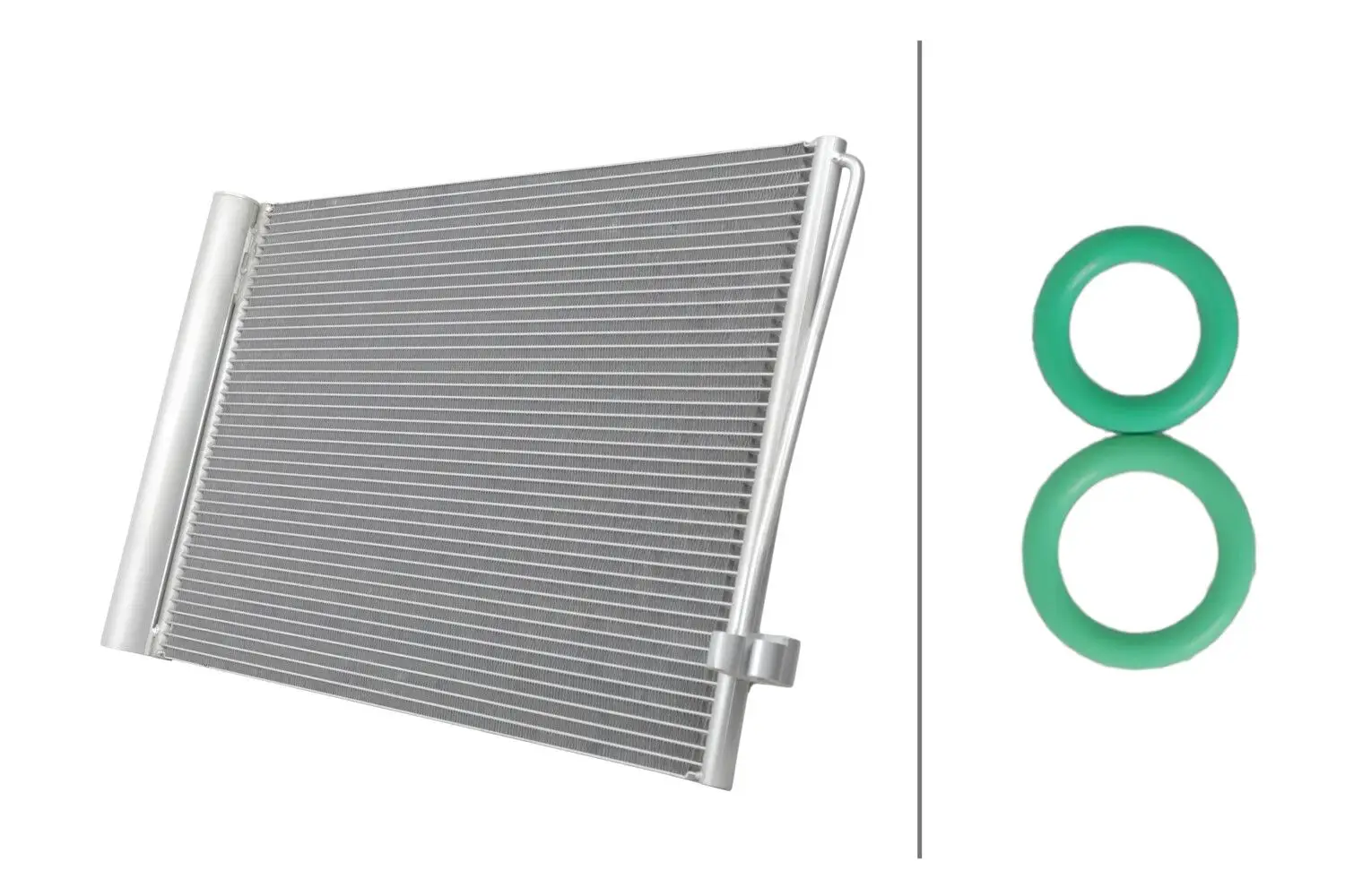 BMW 5 Series E60 M54 A/C Radiator | HELLA 8FC 366 220-471