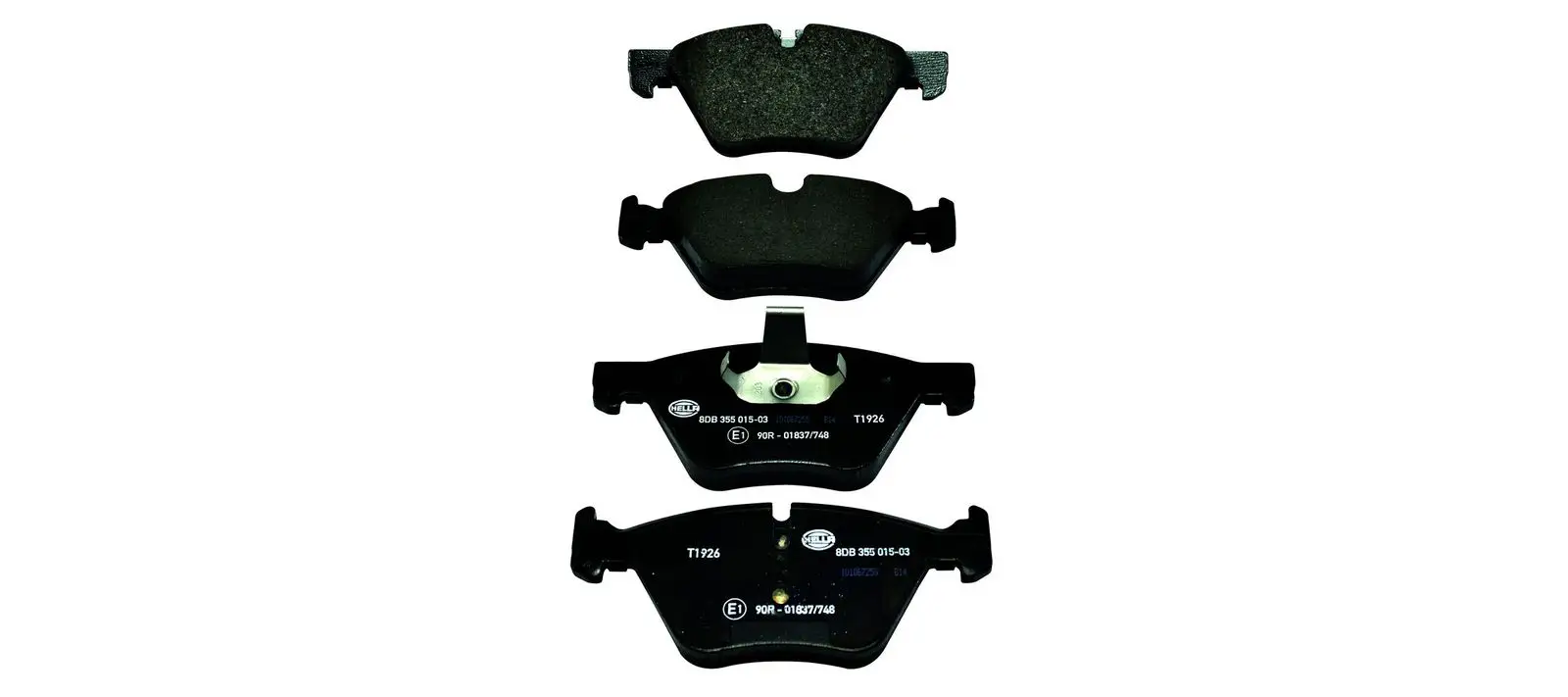 BMW 5 Serisi E60 Fren Balatası Arka | HELLA 8DB 355 015-031