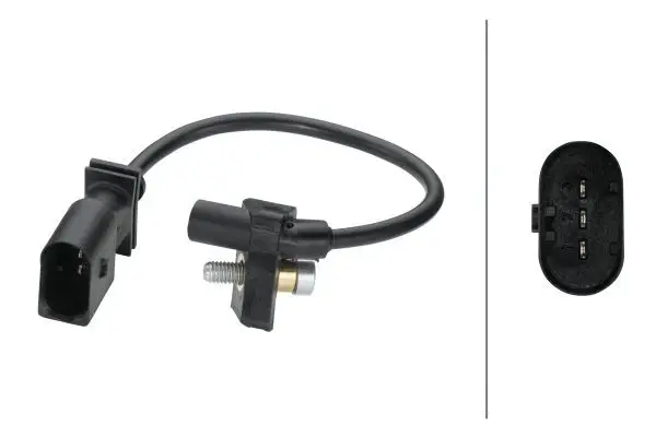 BMW X5 Series E70 M57 Crankshaft Shaft Sensor | HELLA 6PU 013 122-041
