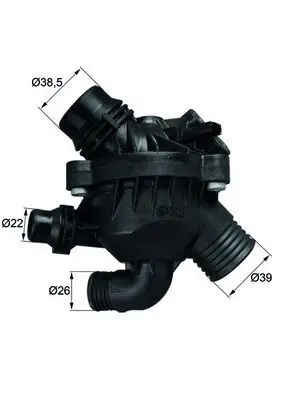 BMW X5 Series E70 N52 Thermostat | MAHLE TM 30 97