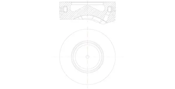 BMW X5 Series E70 N57 Piston 84.00mm STD | MAHLE 081 PI 00105 000