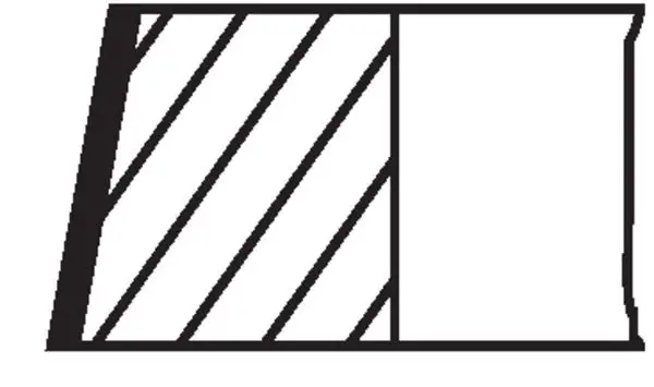 BMW X5 Series E70 N57 Piston Ring Set 84.00mm STD | MAHLE 081 RS 00105 0N0