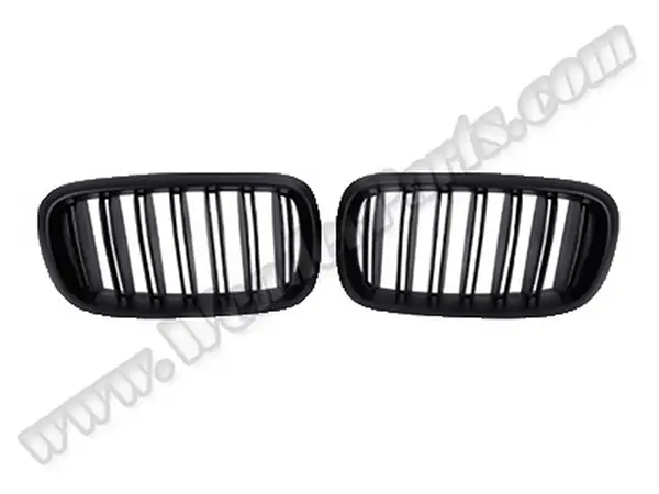 BMW X6 F16 2014 Grille Set Piano Black Double Slats WENDER BA0153198