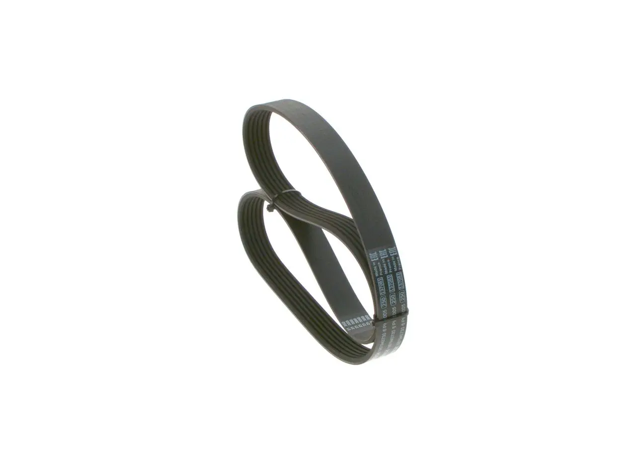 BMW 5 Series F10 N20 V Belt 6 PK 1005 | BOSCH 1987945730