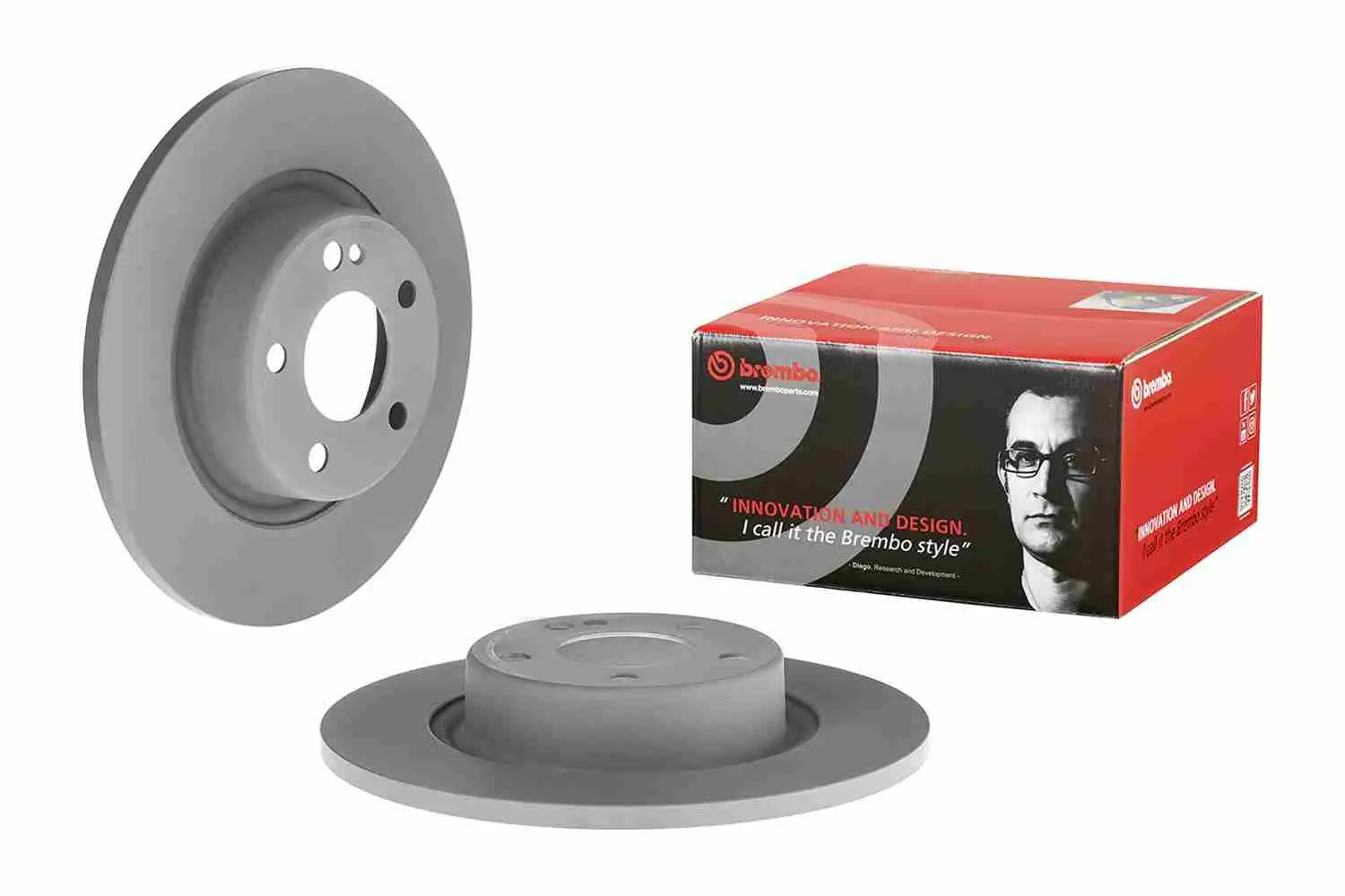 Mercedes C Series W205 C 350 e Rear Brake Disc | BREMBO 08D53013