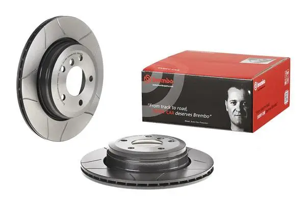BMW 5 Series E60 545 i Rear Brake Disc Vented | BREMBO 09942575