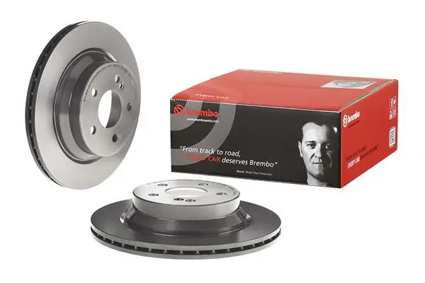 Mercedes CLS Serisi W218 CLS 400 4-matic Arka Fren Diski Havalandırmalı | BREMBO 09A35811