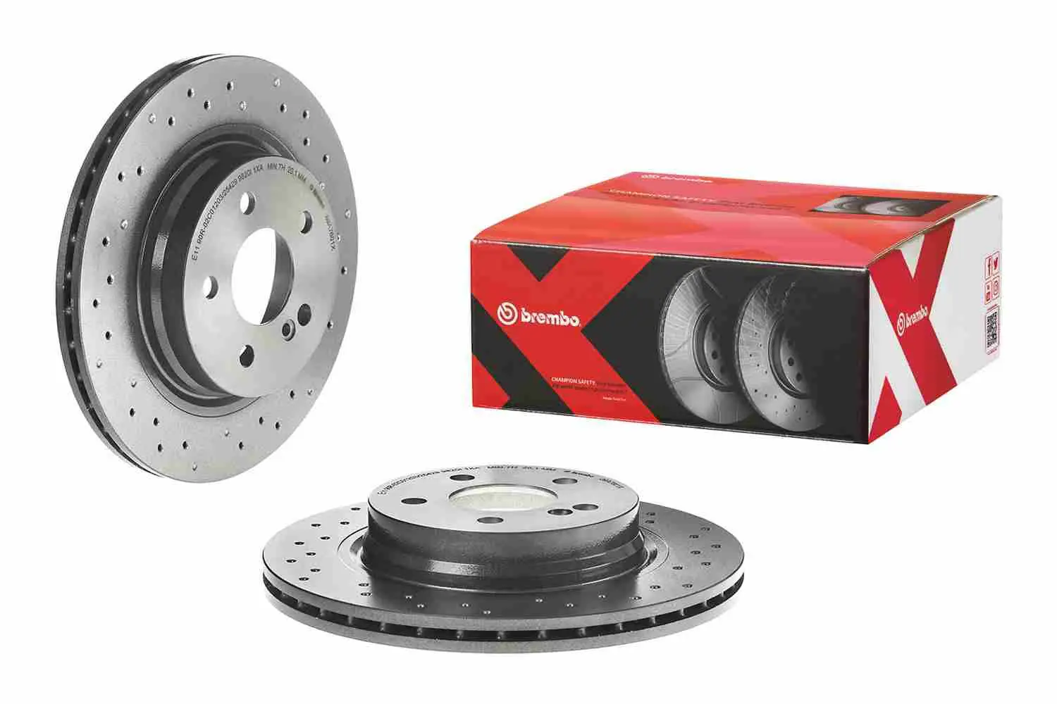 Mercedes C Serisi W204 C 350 CGI Arka Fren Diski Havalandırmalı | BREMBO 09A7601X