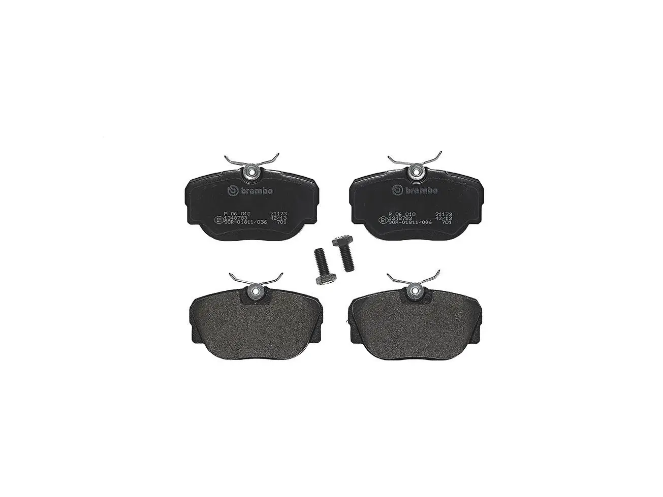 BMW 3 Serisi E30 316 Ön Fren Balatası | BREMBO P06010